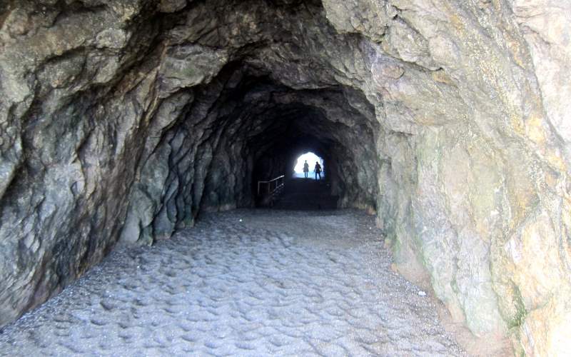 Paranormal activity abounds in the tunnels of the Sutro Baths in San Francisco