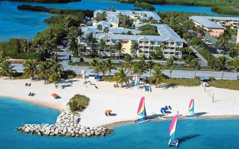 key west hotels with beach access